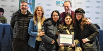 Magario cerró la cuarta edición del programa Voces Adolescentes