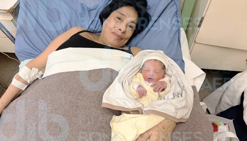 San Nicolás: a los 62, se convirtió en la madre de mayor edad en Argentina