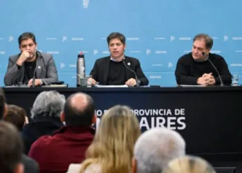 Kicillof presentó el plan provincial de políticas de prevención y mitigación del fenómeno del Súper Niño