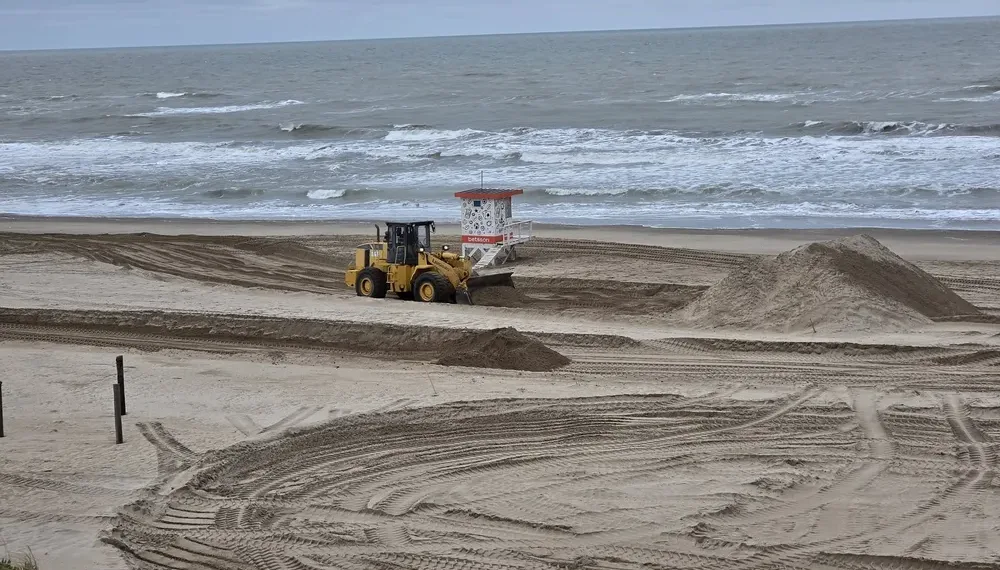 Preocupación en Pinamar por un circuito de motocross en la playa