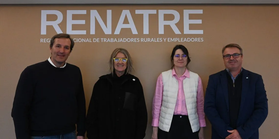 RENATRE y SENASA avanzan en acciones conjuntas para el desarrollo del sector rural