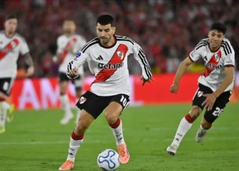 River e Independiente Santa Fe no pasaron del empate en los octavos de final de la Copa Sudamericana