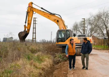 Bragado: trabajos de limpieza de canales