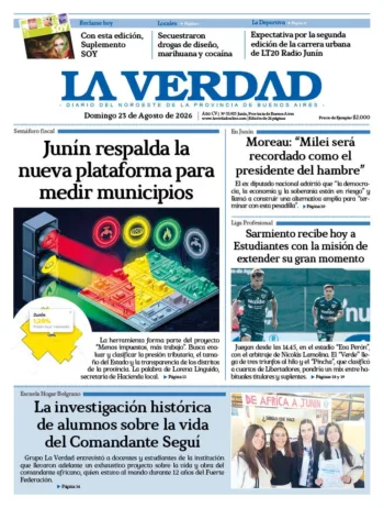 Domingo 23 de agosto de 2026