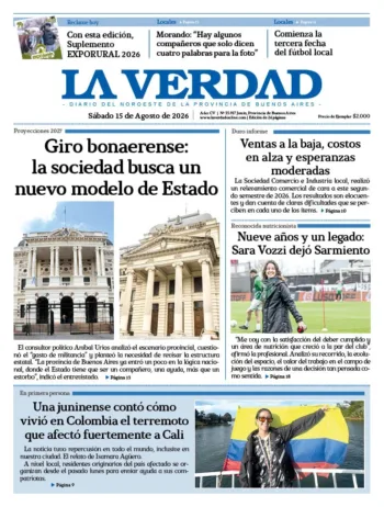 Sabado 15 de agosto de 2026