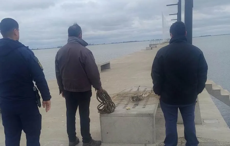 Continúan los operativos contra la pesca furtiva en la Laguna de Gómez