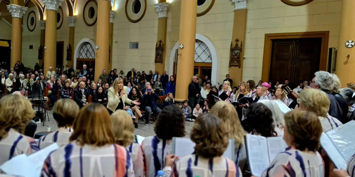 «Junín Canta a las Américas»: la ciudad vivió una noche a pura música coral