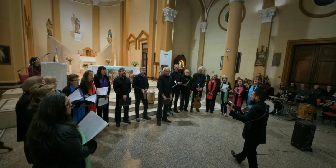 «Junín Canta a las Américas»: la ciudad vivió una noche a pura música coral