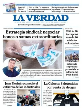 Jueves 3 de septiembre de 2026