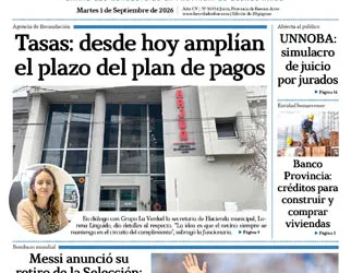 Martes 1 de septiembre de 2026