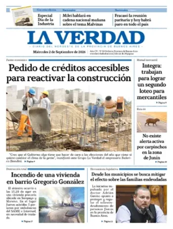 Miércoles 2 de septiembre de 2026