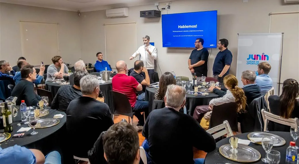 Fiorini reconoció el esfuerzo de los industriales y destacó su potencial para el crecimiento