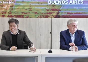 Kicillof y Ziliotto acuerdan un sistema de alerta para el río V y piden por el Fondo Hídrico