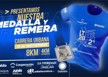 La segunda edición de la carrera urbana de LT20 se realizará el domingo 13