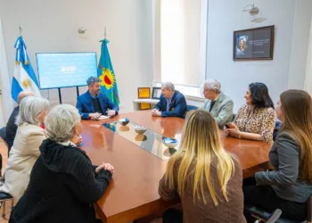 El intendente Fiorini recibió al gobernador del Distrito 4895 de Rotary Internacional